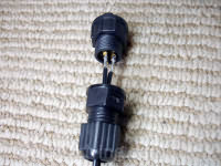 IP 67 3-pin plug